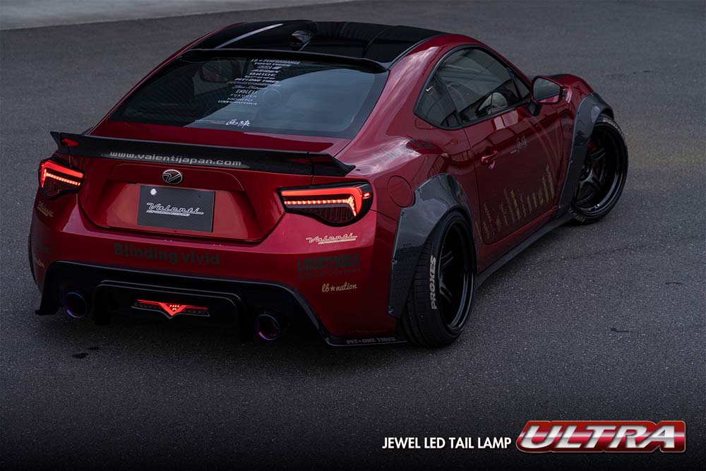 86 BRZ Valenti 社外LEDテールランプ