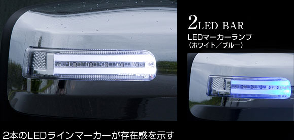 ジュエルLEDドアミラーウィンカー キャラバン NV350 (E26)｜製品情報